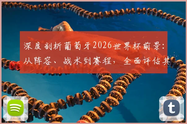 深度剖析葡萄牙2026世界杯前景：从阵容、战术到赛程，全面评估其夺冠可能性与挑战
